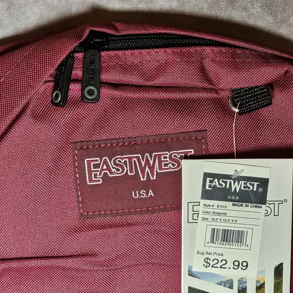 Red Backpack - Picture 3 of 3